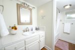 The second bath is shared by the 2nd and 3rd Bedrooms and has a shower/tub combo